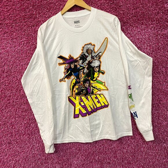 Marvel Women Of X-Men Long Sleeve Graphic T-Shirt Medium - Picture 2 of 4